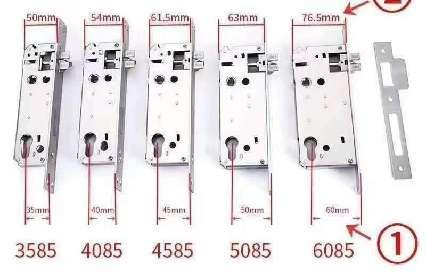stainless steel door handles poignées de porte en acier inoxydable