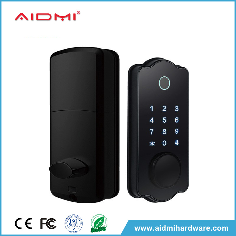 serrure de porte avant à empreinte digitale