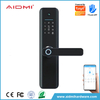 Serrure de porte intelligente serrure de porte numérique empreinte digitale serrure de porte avant intelligente serrure de porte en acier inoxydable ADM-J004Pro