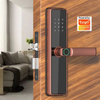 Serrure de porte intelligente serrure de porte en acier inoxydable poignée de porte poignée de porte en aluminium ADM-J006Pro