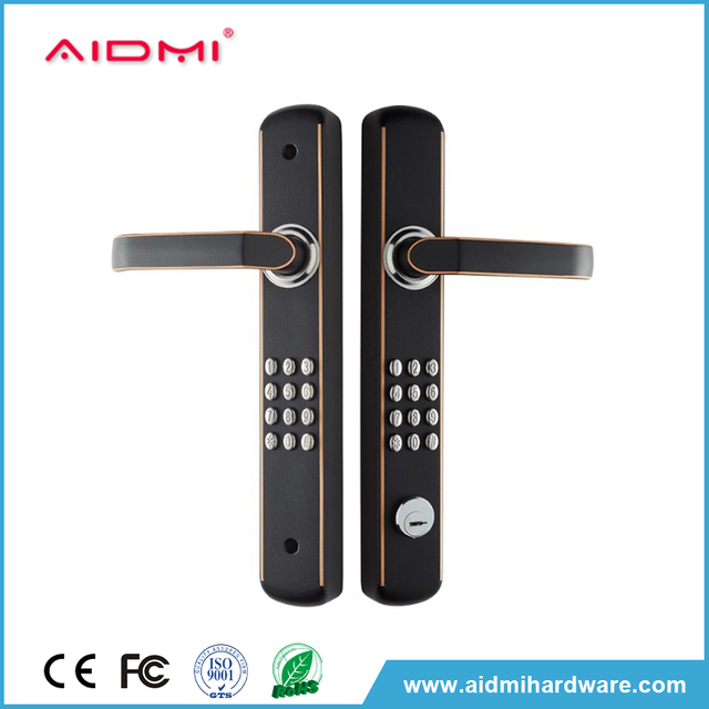 Aidmi conception populaire bouton poussoir serrure de porte sécurité mécanique serrure de porte d'entrée sans clé