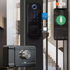 Serrure de porte intelligente serrure de porte numérique Code serrure de porte empreinte digitale serrure de porte avant intelligente ADM-J002