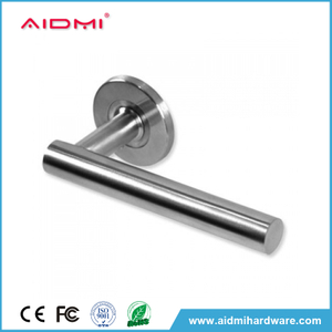 Poignée de porte à levier creux poli satiné SS304
