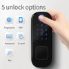 Serrure de porte intelligente serrure de porte numérique Code serrure de porte empreinte digitale serrure de porte avant intelligente ADM-J002