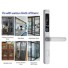 Serrure de porte intelligente Code serrure de porte serrure de porte d'entrée sans clé avec poignée ADM-S020