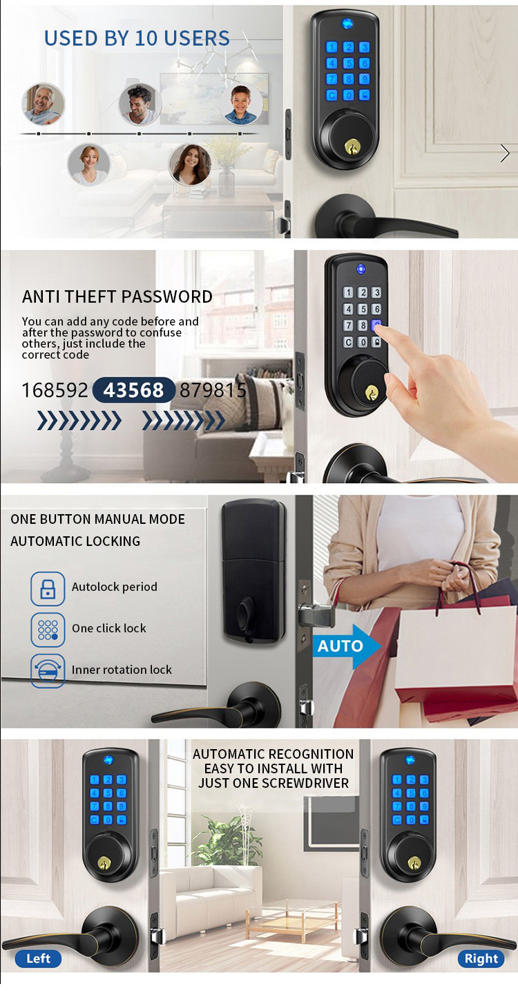 serrure de porte intelligente