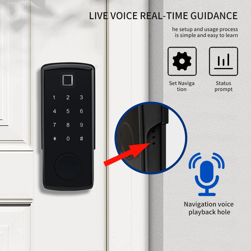 serrure de porte intelligente étanche
