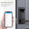 Aidim serrure de porte intelligente serrure de porte d'entrée sans clé empreinte digitale avec clavier serrure de porte électronique entièrement contrôlée par Application