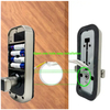 Serrure de porte intelligente, serrure de porte en acier inoxydable, serrure de porte numérique ADM-J001Pro