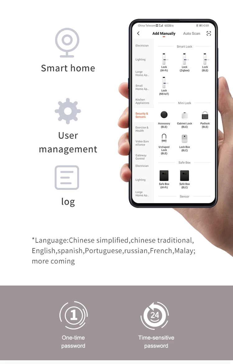 serrure de porte intelligente