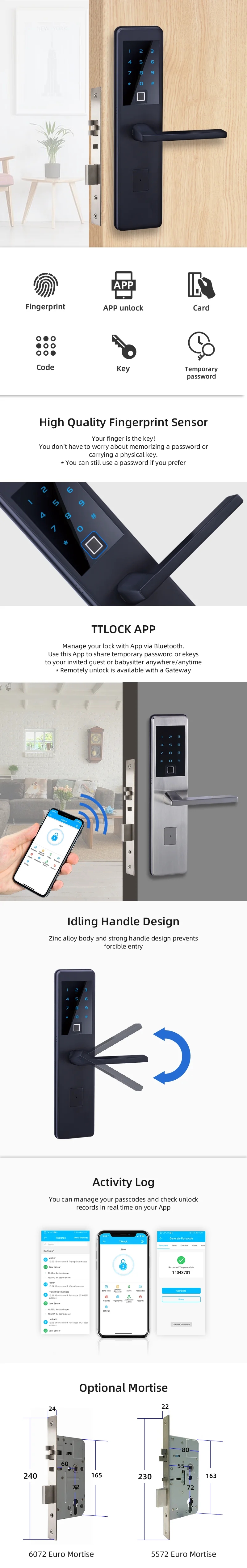 serrure de porte intelligente