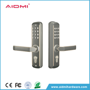 Aidmi – serrure de porte sans clé, antivol en acier inoxydable, bouton-poussoir mécanique numérique, Code