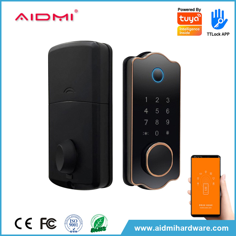 serrure de porte avant à empreinte digitale