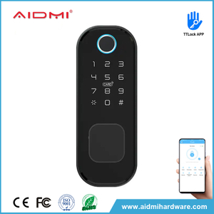 Serrure de porte intelligente serrure de porte numérique Code serrure de porte empreinte digitale serrure de porte avant intelligente ADM-J002
