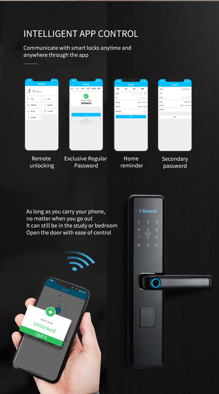 serrure de porte intelligente