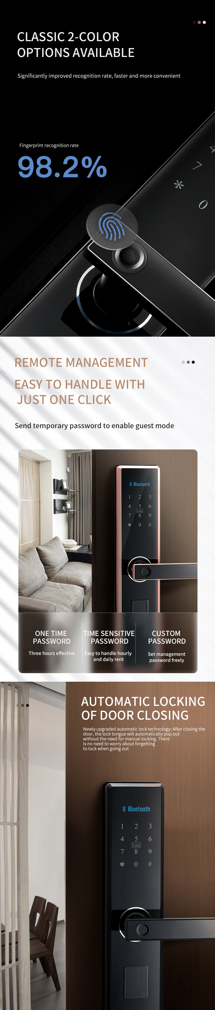 serrure de porte intelligente