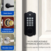 Serrure électronique numérique de sécurité à la maison TTLOCK TUYA serrure intelligente d'empreinte digitale serrure intelligente sans clé