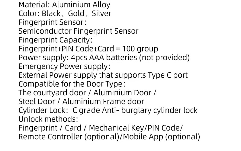 serrure de porte intelligente