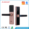 Serrure de porte intelligente à empreinte digitale TTLOCK de haute sécurité, application BLE, serrure intelligente numérique pour Airbnb et serrure de porte d'appartement avec poignée Serrure de porte d'entrée sans clé avec poignée