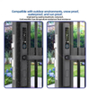 Serrure de porte intelligente Code serrure de porte serrure de porte d'entrée sans clé avec poignée ADM-S020