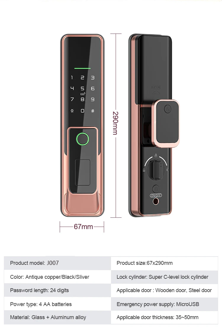 serrure de porte intelligente