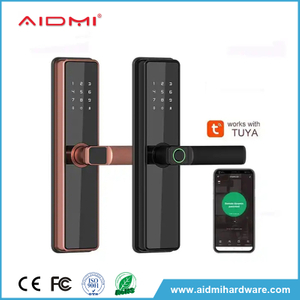 Serrure de porte intelligente serrure de porte en acier inoxydable poignée de porte poignée de porte en aluminium ADM-J006Pro