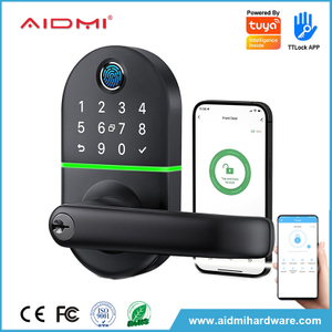 Aidmi WiFi maison intelligente clavier électronique sans clé pêne dormant serrure de jante mot de passe carte combinaison serrure de porte pour la maison
