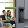 Aidim serrure de porte intelligente serrure de porte d'entrée sans clé empreinte digitale avec clavier serrure de porte électronique entièrement contrôlée par Application