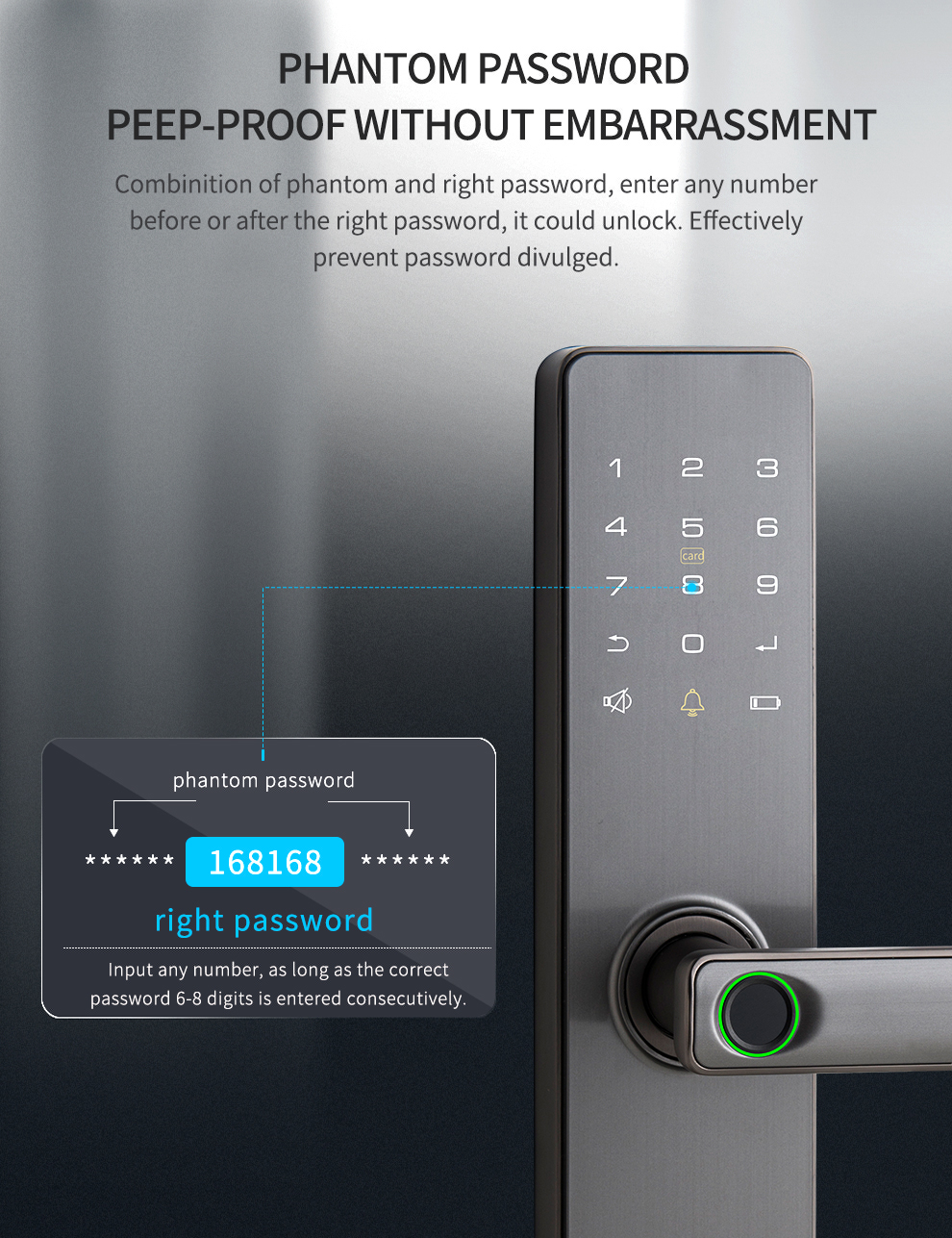 Serrure de porte à code