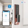 Serrure de porte intelligente Code serrure de porte poignée de porte support TTlock APP serrure de porte ADM-J007
