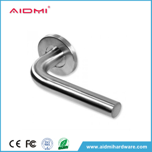 Poignée de porte creuse intérieure moderne en acier inoxydable 304, poignée de porte en aluminium