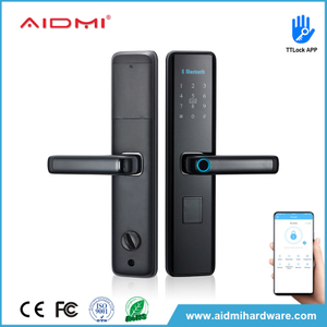 Serrure de porte intelligente, serrure de porte numérique, prise en charge de l'application TuYa, déverrouillage de la porte, ADM-Z007