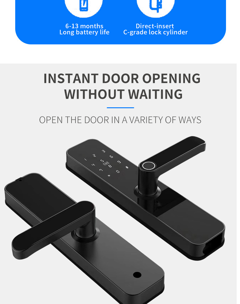 Serrure de porte à code