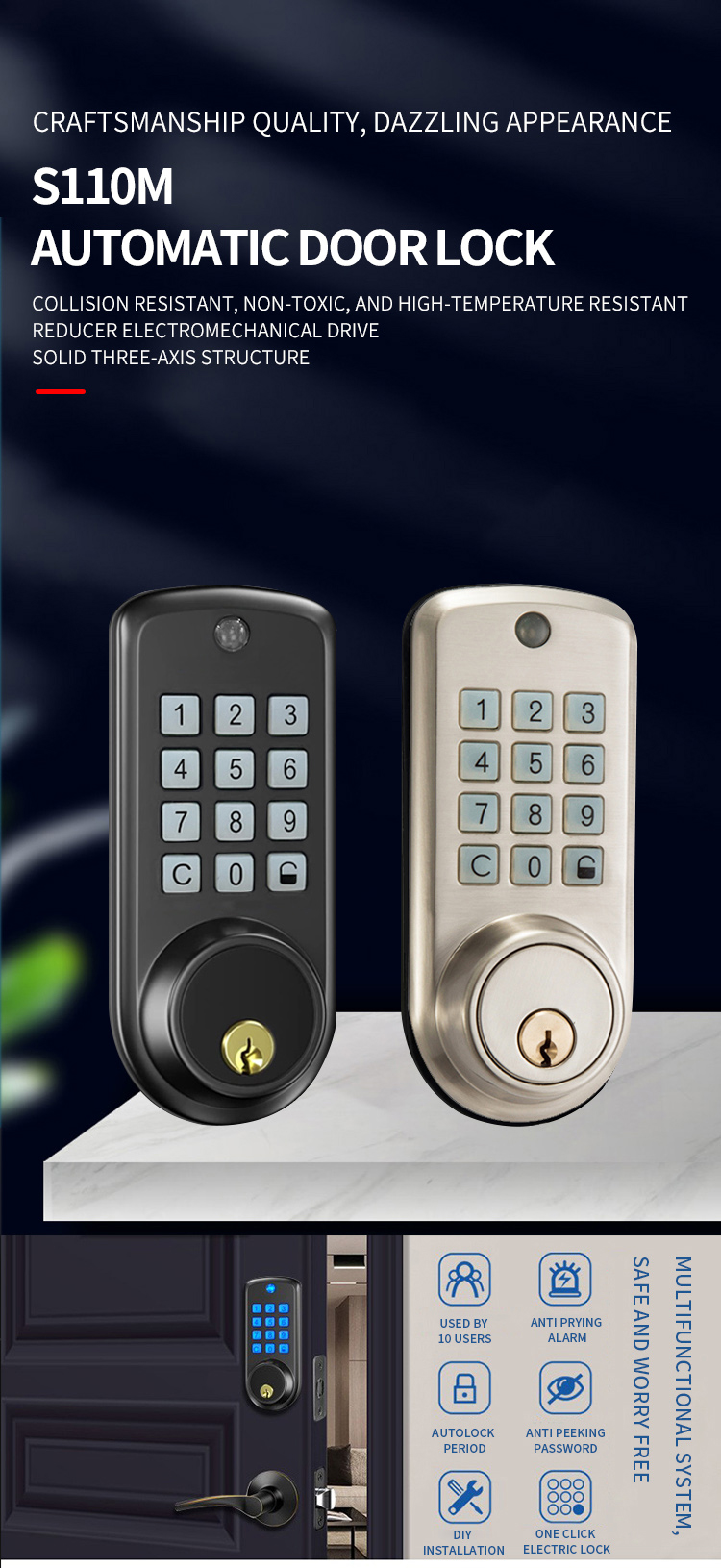 serrure de porte intelligente