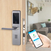 Serrure de porte intelligente Code serrure de porte serrure de porte numérique empreinte digitale serrure de porte avant intelligente ADM-S019