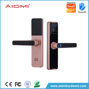 Aidmi – serrure de porte intelligente à empreintes digitales, mot de passe BLE, sans clé, pour bureau et salle, application Tuya, serrure de porte numérique, facile à installer