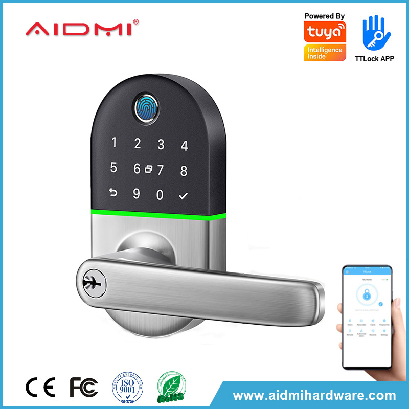 serrure de porte à empreinte digitale