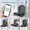 Aidmi WiFi maison intelligente clavier électronique sans clé pêne dormant serrure de jante mot de passe carte combinaison serrure de porte pour la maison