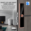 Serrure de porte avant intelligente à empreinte digitale, serrure de porte numérique ADM-Z005
