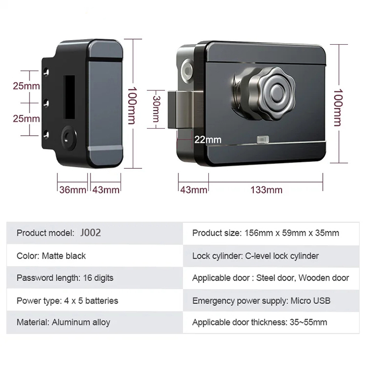 serrure de porte intelligenteserrures de sécurité