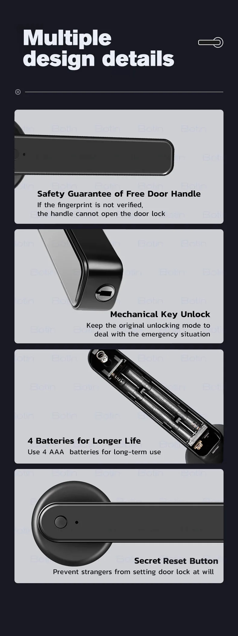 serrure de porte intelligente