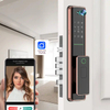 Serrure de porte intelligente installée, serrure de porte intelligente facile, poignée de porte en aluminium sans clé, ADM-J008Pro