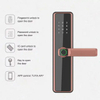 Serrure de porte intelligente serrure de porte en acier inoxydable poignée de porte poignée de porte en aluminium ADM-J006Pro