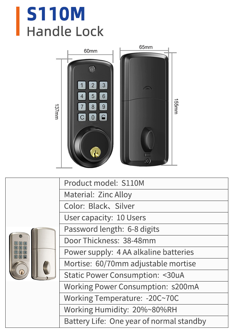serrure de porte intelligente
