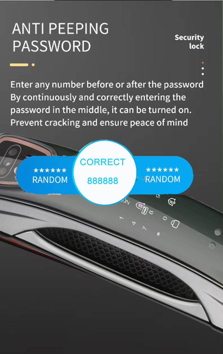 serrure de porte avec l'application TTlock
