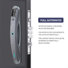 Aidmi 3D reconnaissance faciale WIFI APP Cerradura Inteligente clé mot de passe carte serrure de porte intelligente empreinte digitale serrure de porte numérique avec caméra