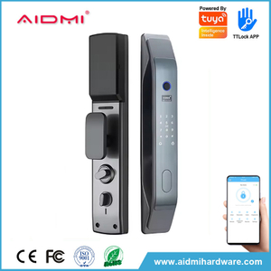ADM-ZS No.5 serrures de porte de sécurité étanche serrure de porte intelligente serrure de porte intelligente serrure de porte d'entrée sans clé avec poignée