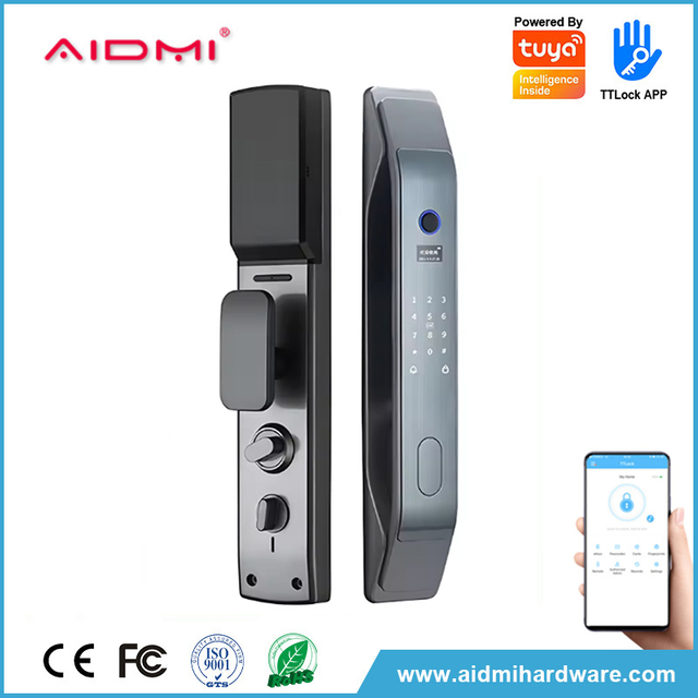 ADM-ZS No.5 serrures de porte de sécurité étanche serrure de porte intelligente serrure de porte intelligente serrure de porte d'entrée sans clé avec poignée