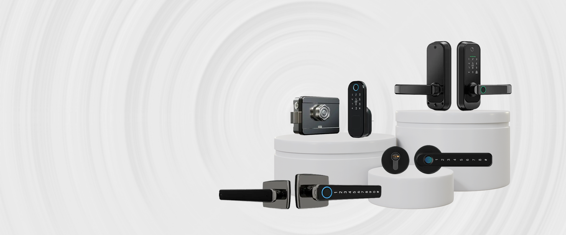 Installation de verrouillage de porte intelligente