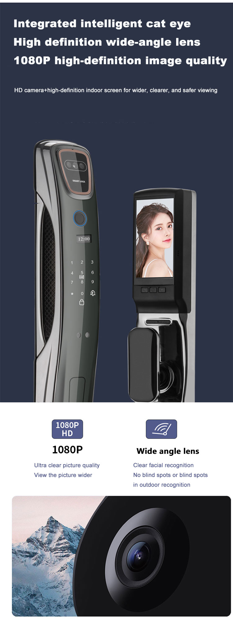 serrure de porte à empreinte digitale